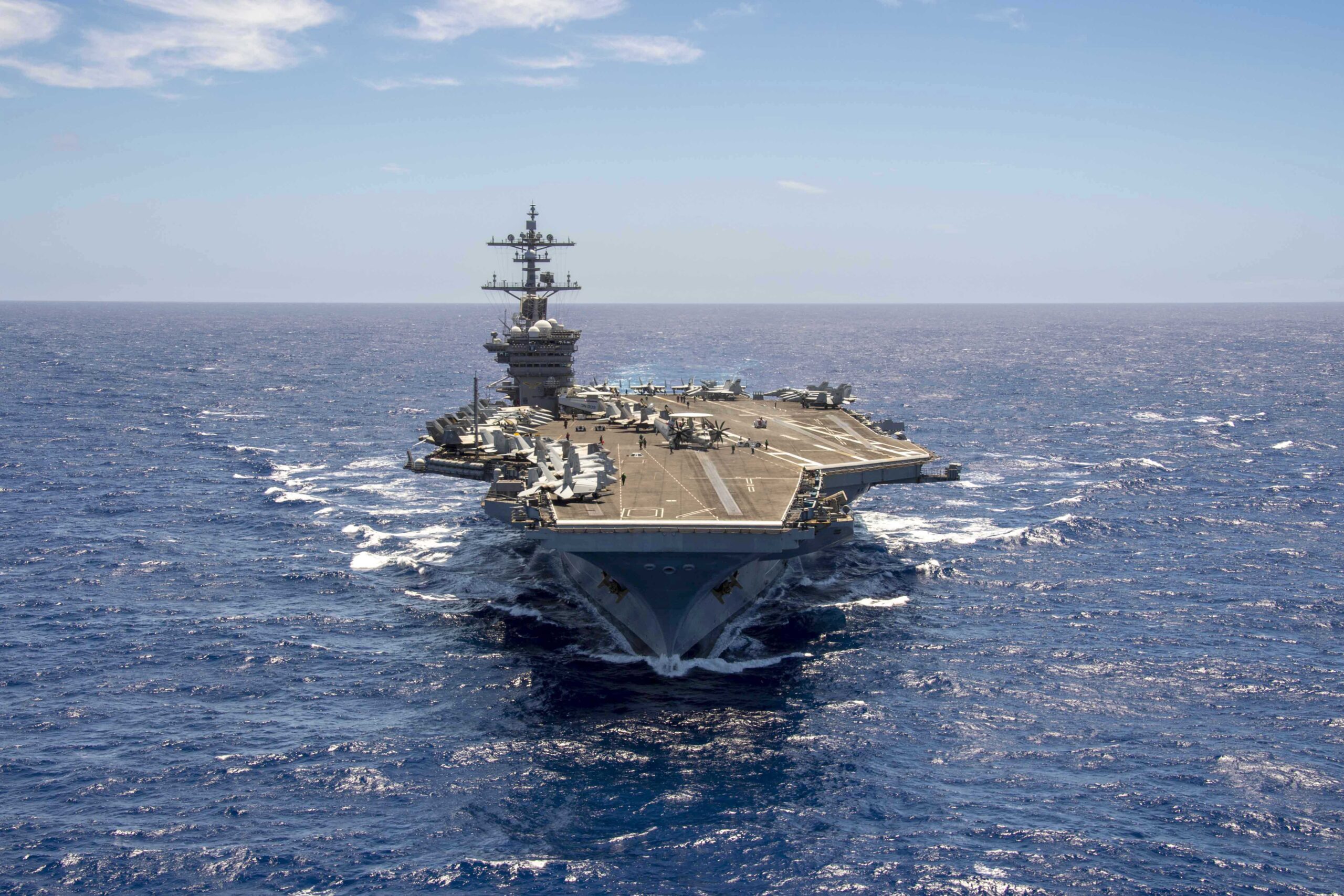 USS Carl Vinson Joins Middle East Operations as U.S.-Iran Nuclear Talks Loom