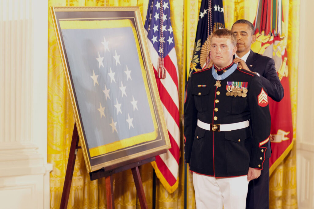 Medal of Honor Recipient Dakota Meyer Reenlists in Marine Corps Reserve After 15 Years