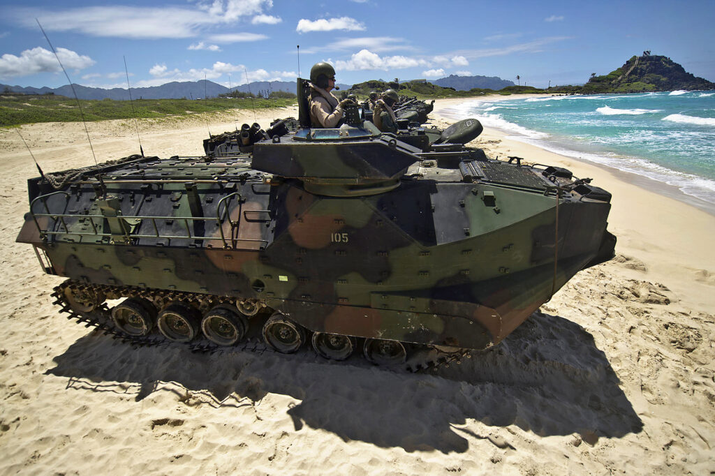 Marines Explore Counter-Drone Capabilities for Amphibious Combat Vehicle Amid Growing Threats