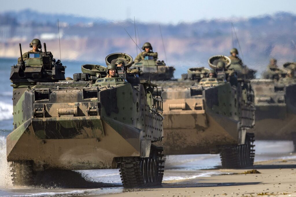 Marines Explore Counter-Drone Capabilities for Amphibious Combat Vehicle Amid Growing Threats