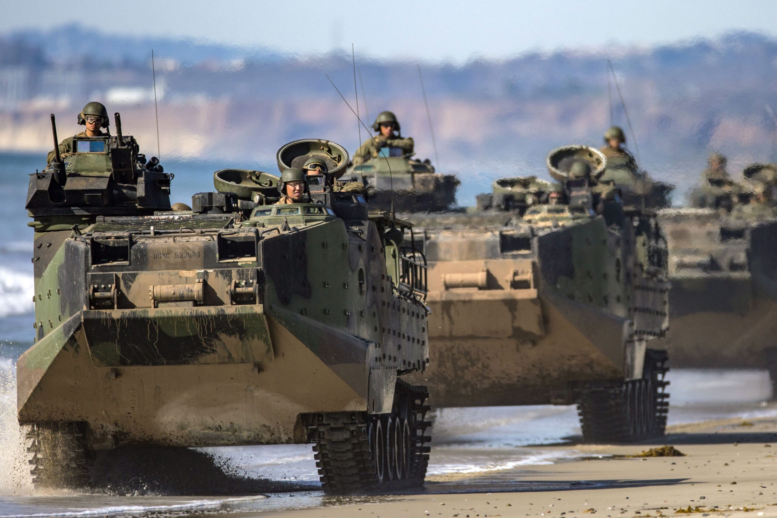 Marines Explore Counter-Drone Capabilities for Amphibious Combat Vehicle Amid Growing Threats