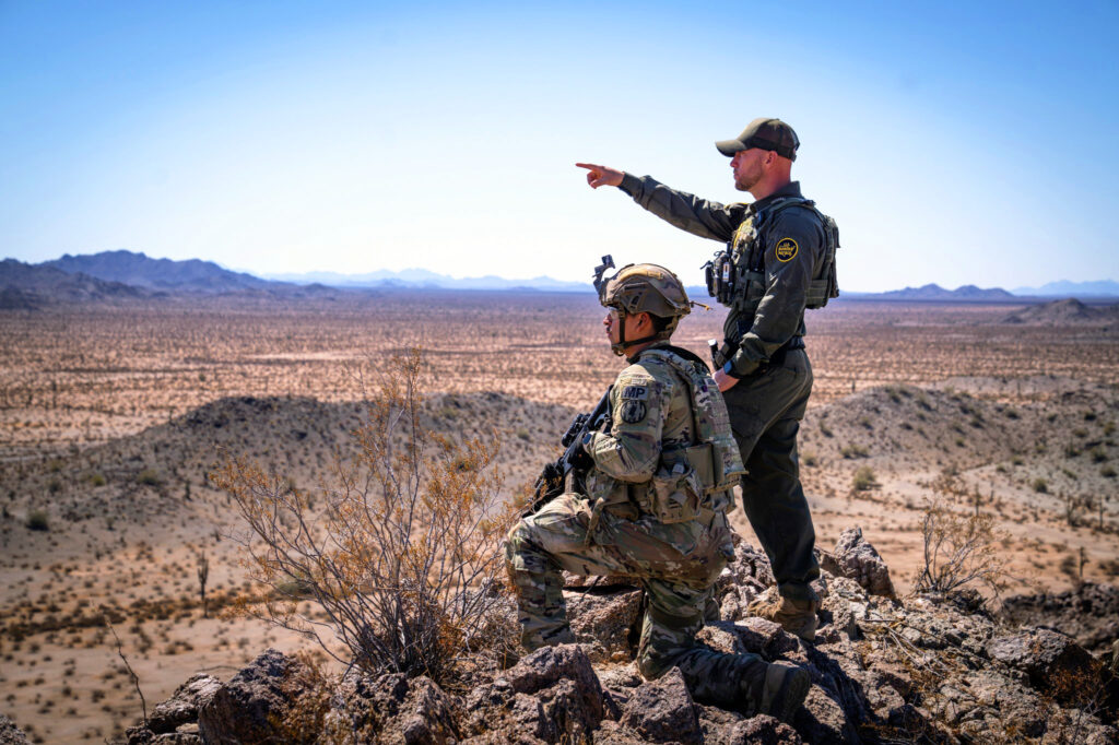 Hundreds of Migrants Face Charges Under Trump-Era Military Border Zone Policy