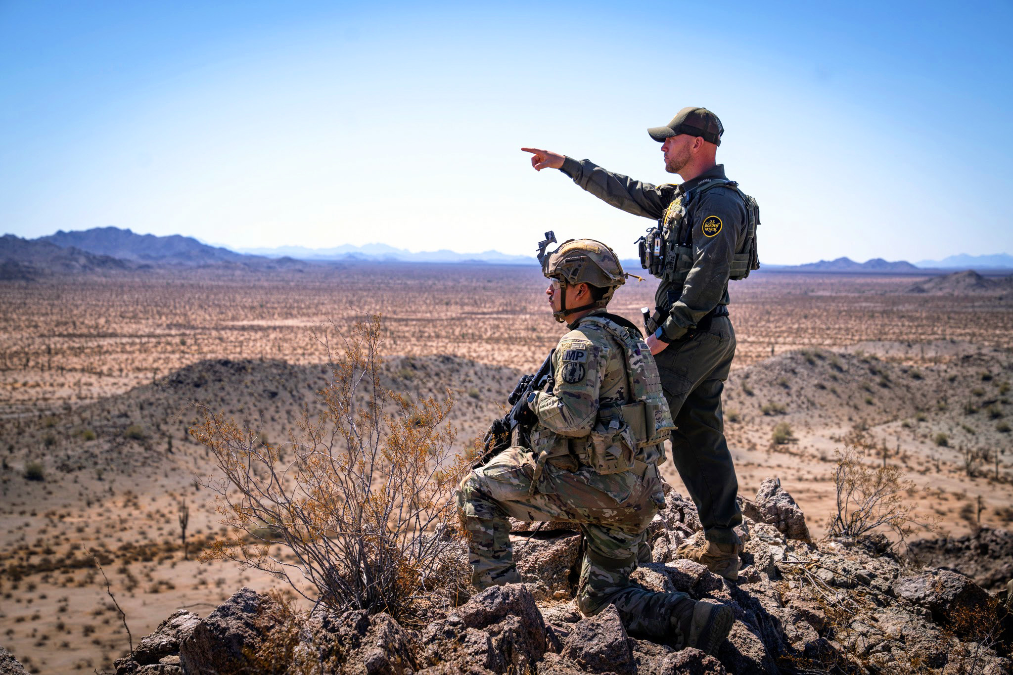 Hundreds of Migrants Face Charges Under Trump-Era Military Border Zone Policy