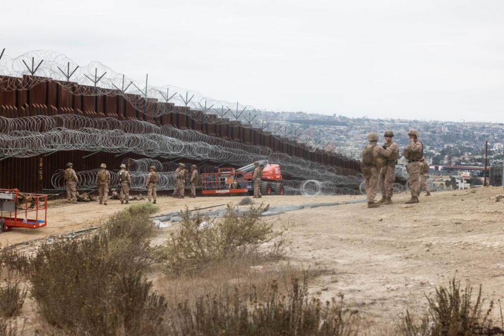 Hundreds of Migrants Face Charges Under Trump-Era Military Border Zone Policy