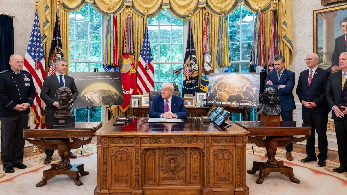 Trump Unveils $175 Billion “Golden Dome” Missile Defense Plan with Ambitious 3-Year Timeline