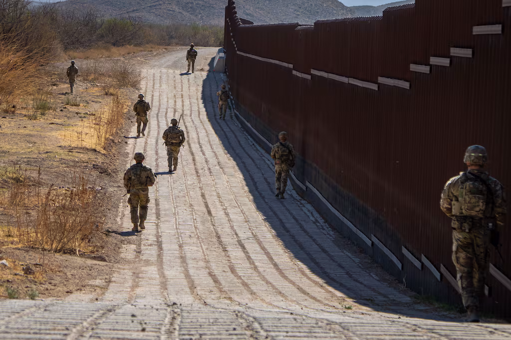 Pentagon Authorizes Deployment of Over 1,100 Additional Troops to Southern Border Mission