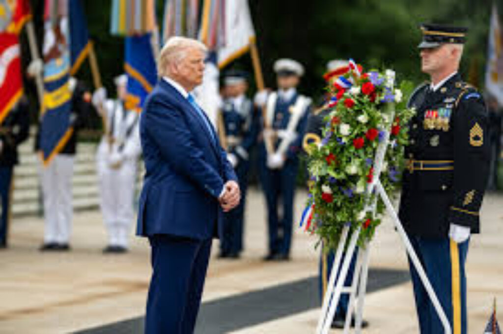 Trump Pays Tribute to Fallen Heroes at Arlington on Memorial Day