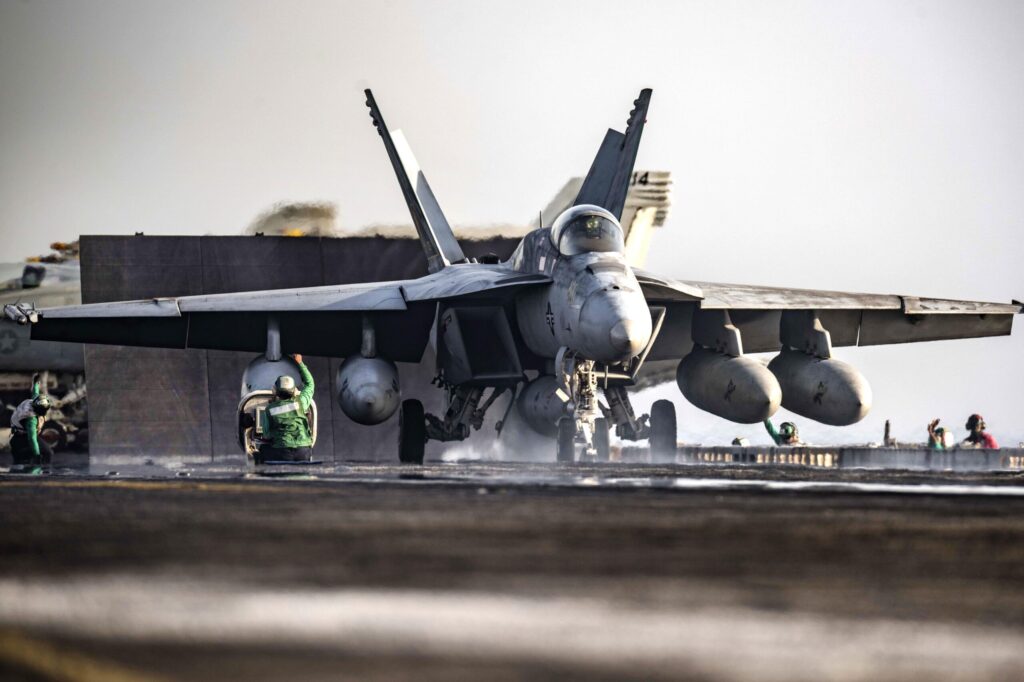 USS Truman Conducted Largest Airstrike in Navy History, Dropping 124,000 lbs of Bombs in Less Than 2 Minutes
