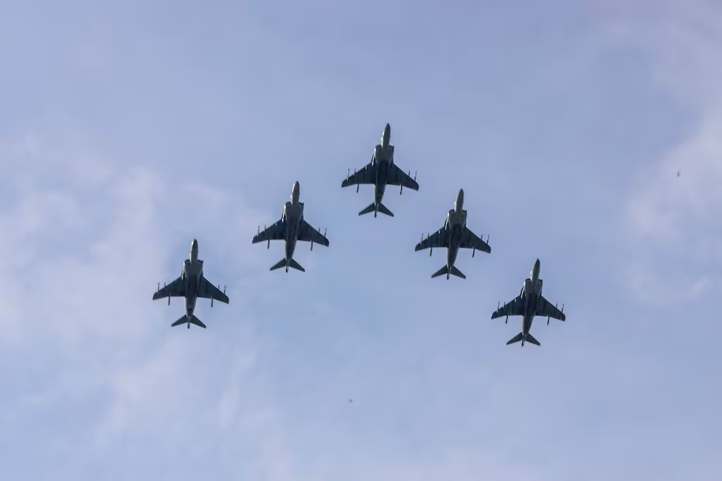 “Ace of Spades” Takes Final Harrier Flight as Marine Corps Advances to F-35 Era