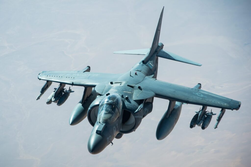 “Ace of Spades” Takes Final Harrier Flight as Marine Corps Advances to F-35 Era