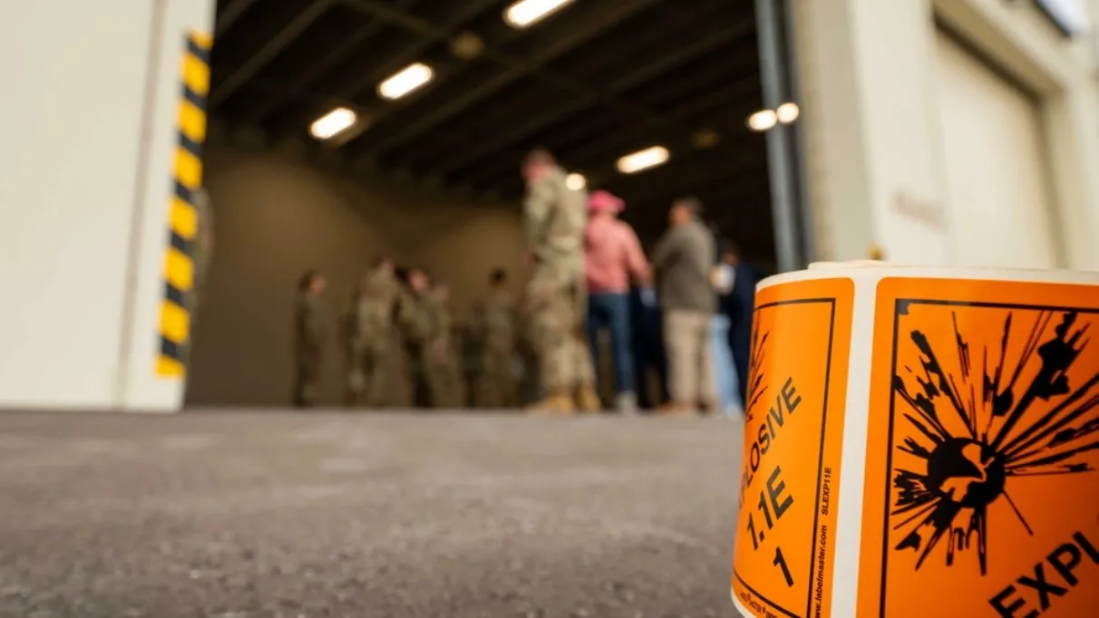 Explosion at Kadena Air Base Munitions Depot Injures Four Japanese Soldiers