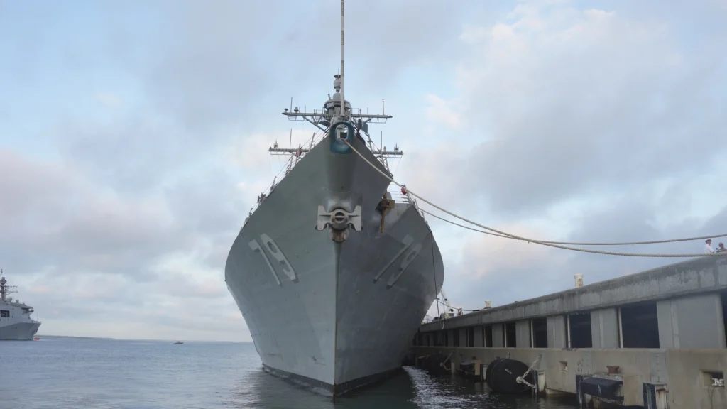 USS Oscar Austin Crew Honored for Heroism in Red Sea Deployment