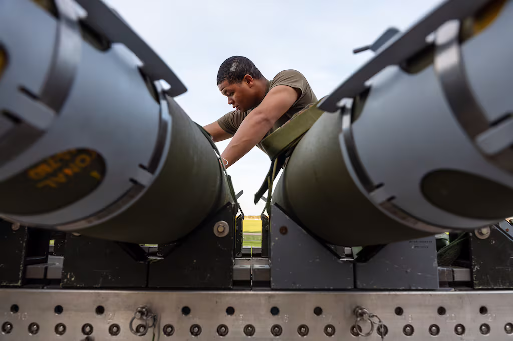 Air Force Unveils Lighter, Stealthier Quicksink Bomb Variant for Maritime Warfare [WATCH]