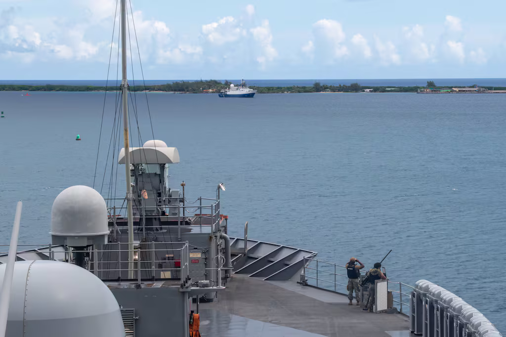 USS Blue Ridge Departs Guam After Strategic Port Visit Amid Ongoing Indo-Pacific Patrol