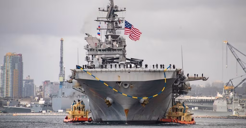 USS Tripoli Arrives in Japan, Bolstering U.S. Presence in the Indo-Pacific