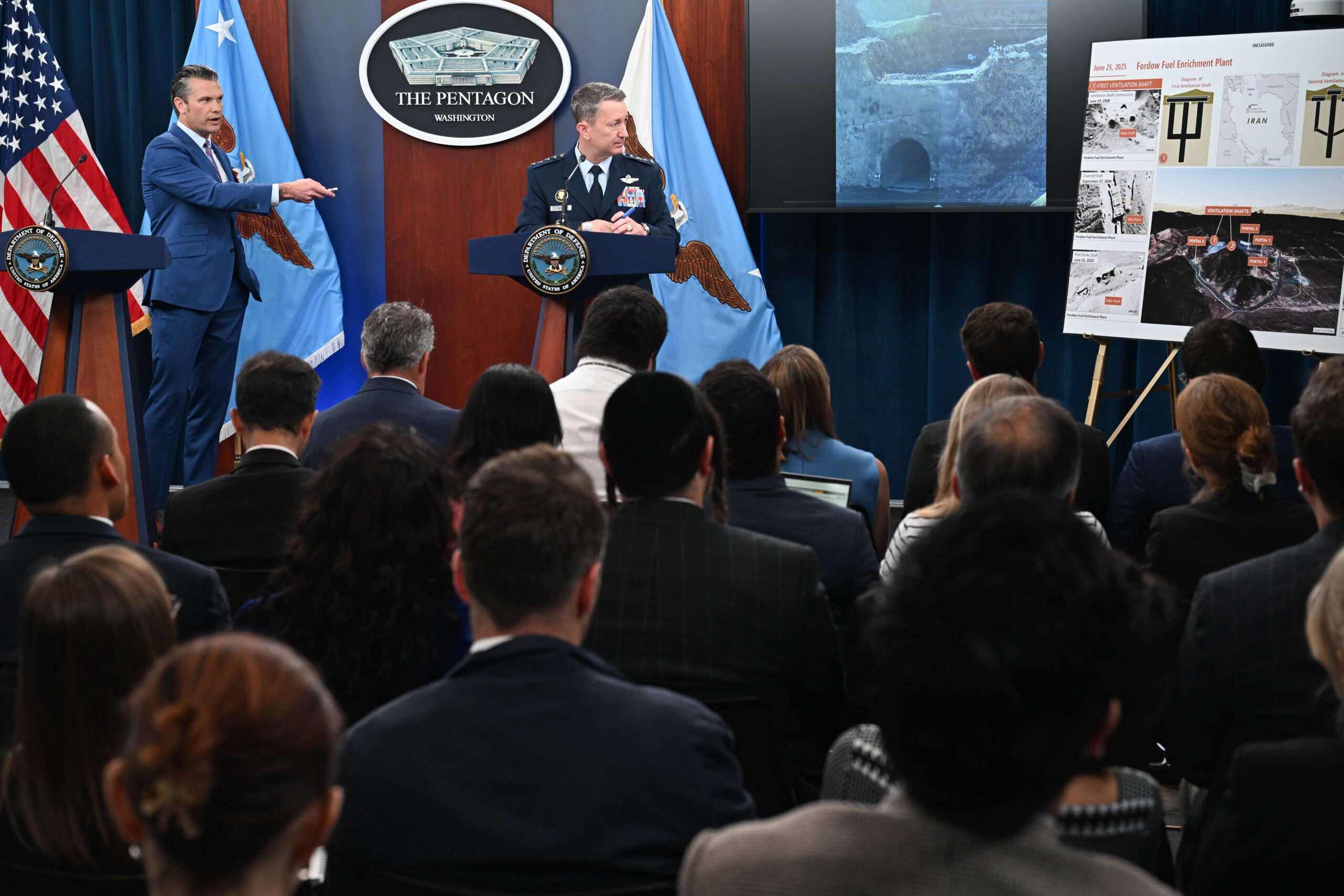Hegseth Defends U.S. Strike That Demantled Iran’s Nuclear Ambitions Despite Media Doubt