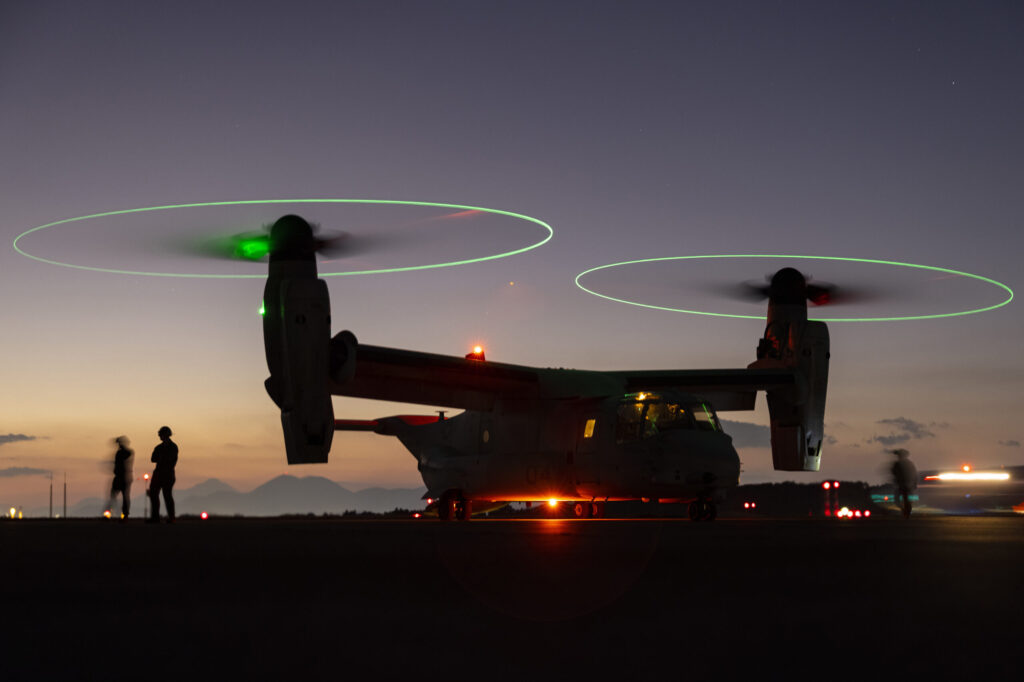 Japan Deploys V-22 Ospreys to New Base as Regional Tensions with China Rise