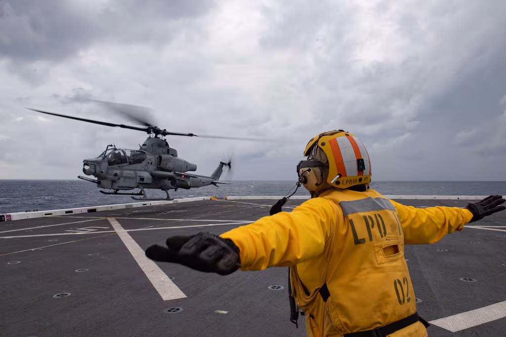 Several Sailors Treated for Minor Injuries After USS New Orleans Blaze