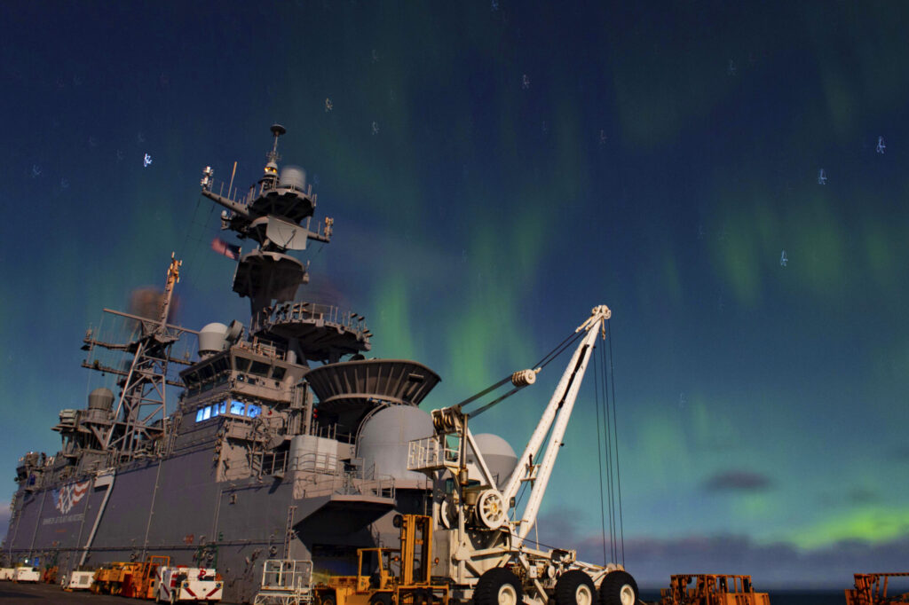 USS Iwo Jima Departs Norfolk Again After Storm Delay