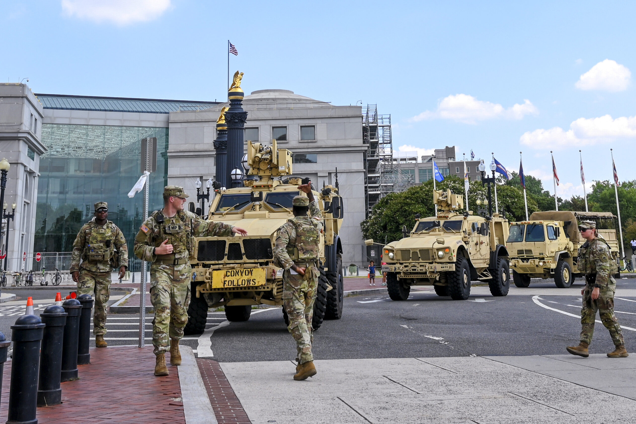 Massive Troop Surge to Protect the Capital Sparks Fierce Backlash as Georgia Sends National Guard to DC