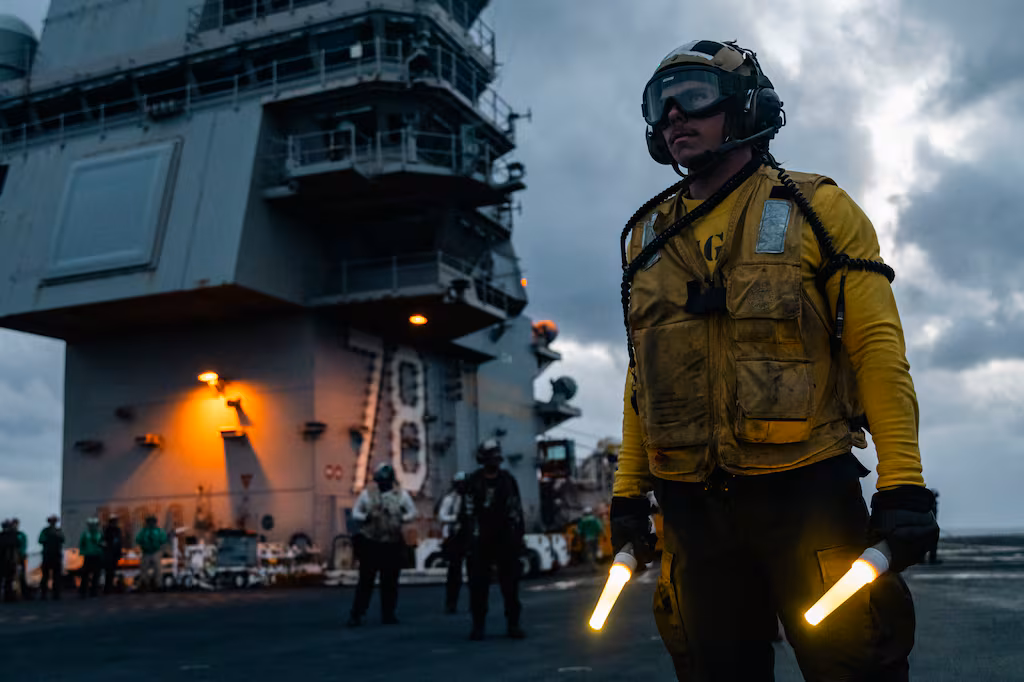 U.S. Carrier Deploys to Middle East Amid Iran Standoff