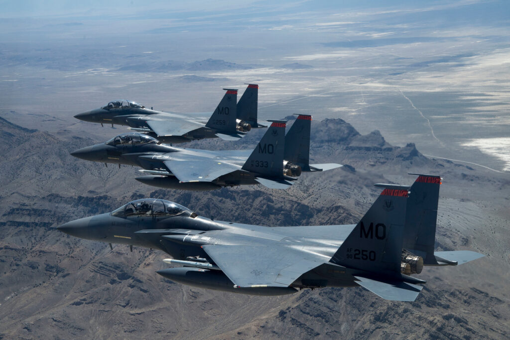 Three F-15Es Downed in Kuwaiti Friendly Fire Incident Amid Middle East Campaign