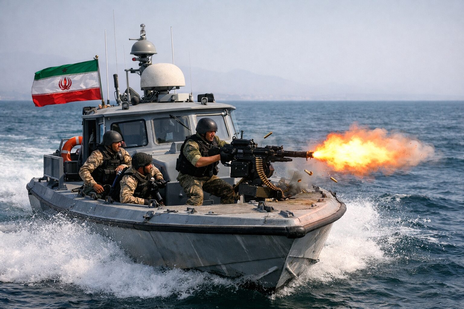 Reports of Vessels Hit as Iran Declares Hormuz Closed Again, Escalating Gulf Tensions