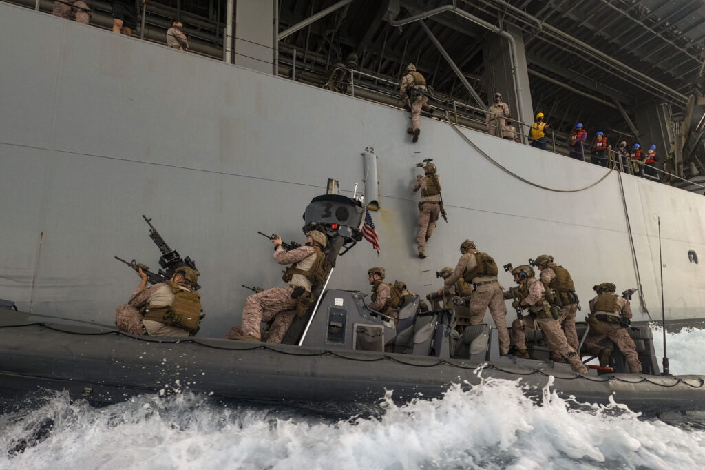 Marines Seize Iranian Cargo Vessel in Night Raid, Spotlight on VBSS Prowess