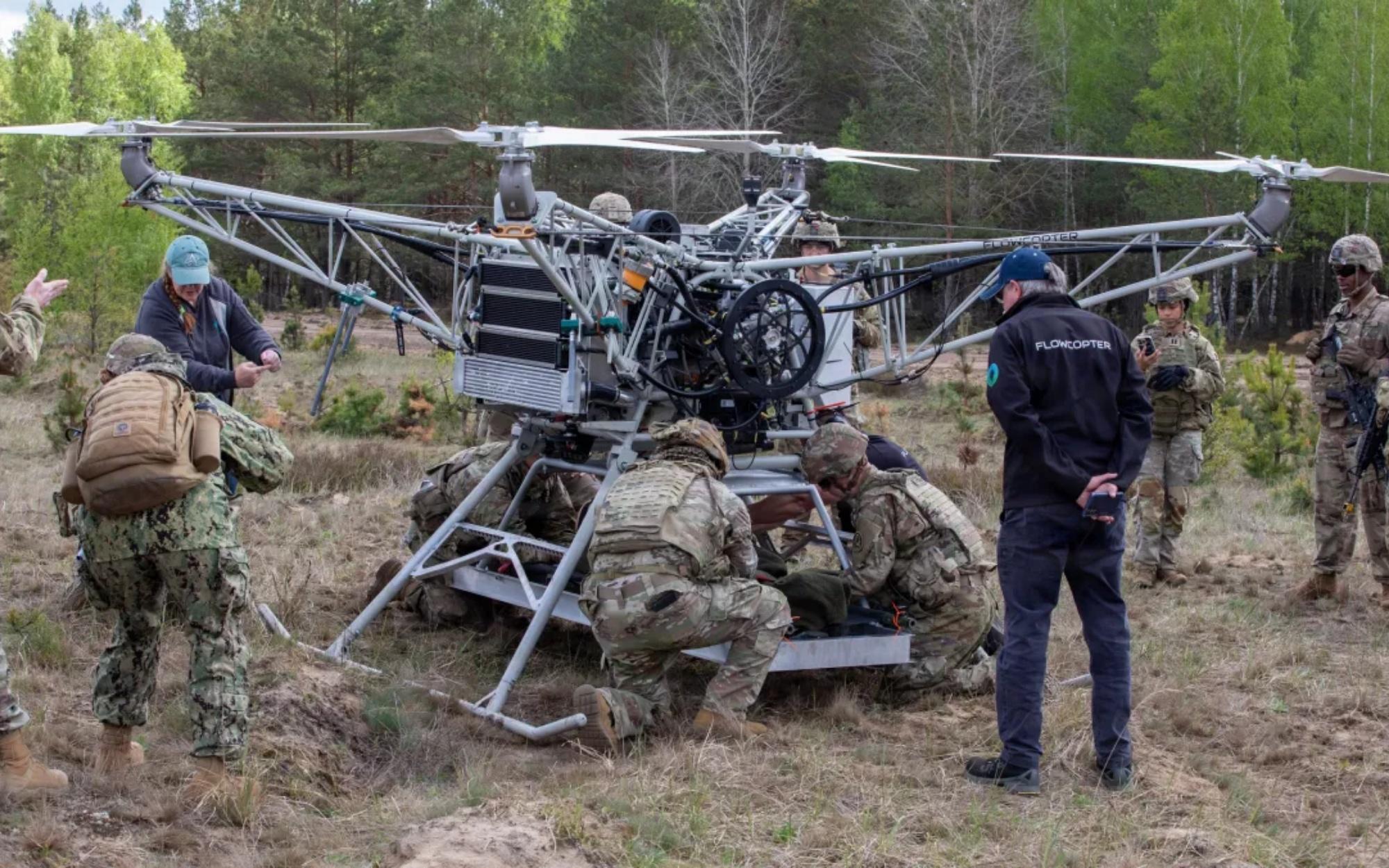 Army Tests Giant Medevac Drone To Lift Wounded Troops Straight From Battlefields