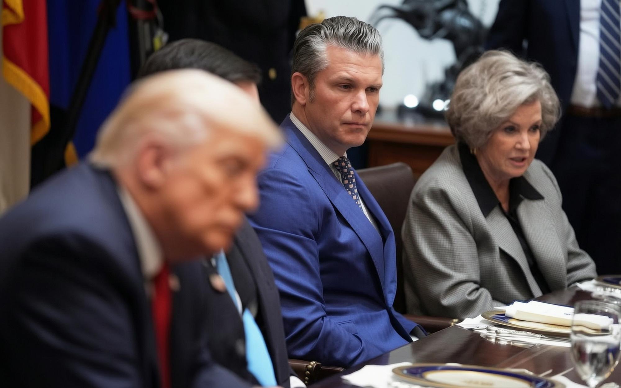 Hegseth Defies Bureaucrats, Hits Campaign Trail for Trump-Backed Navy SEAL