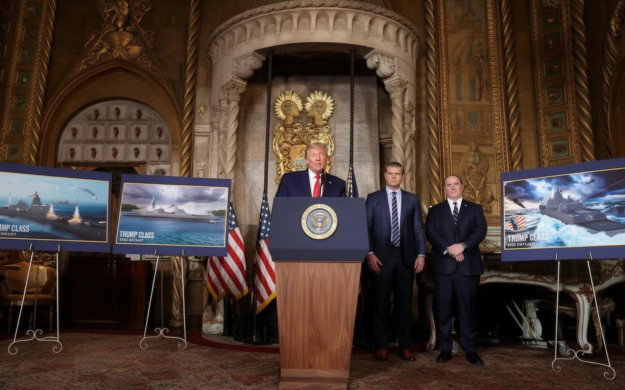 Democrats Mock Trump-Class Battleships, Demand Drone-First Military