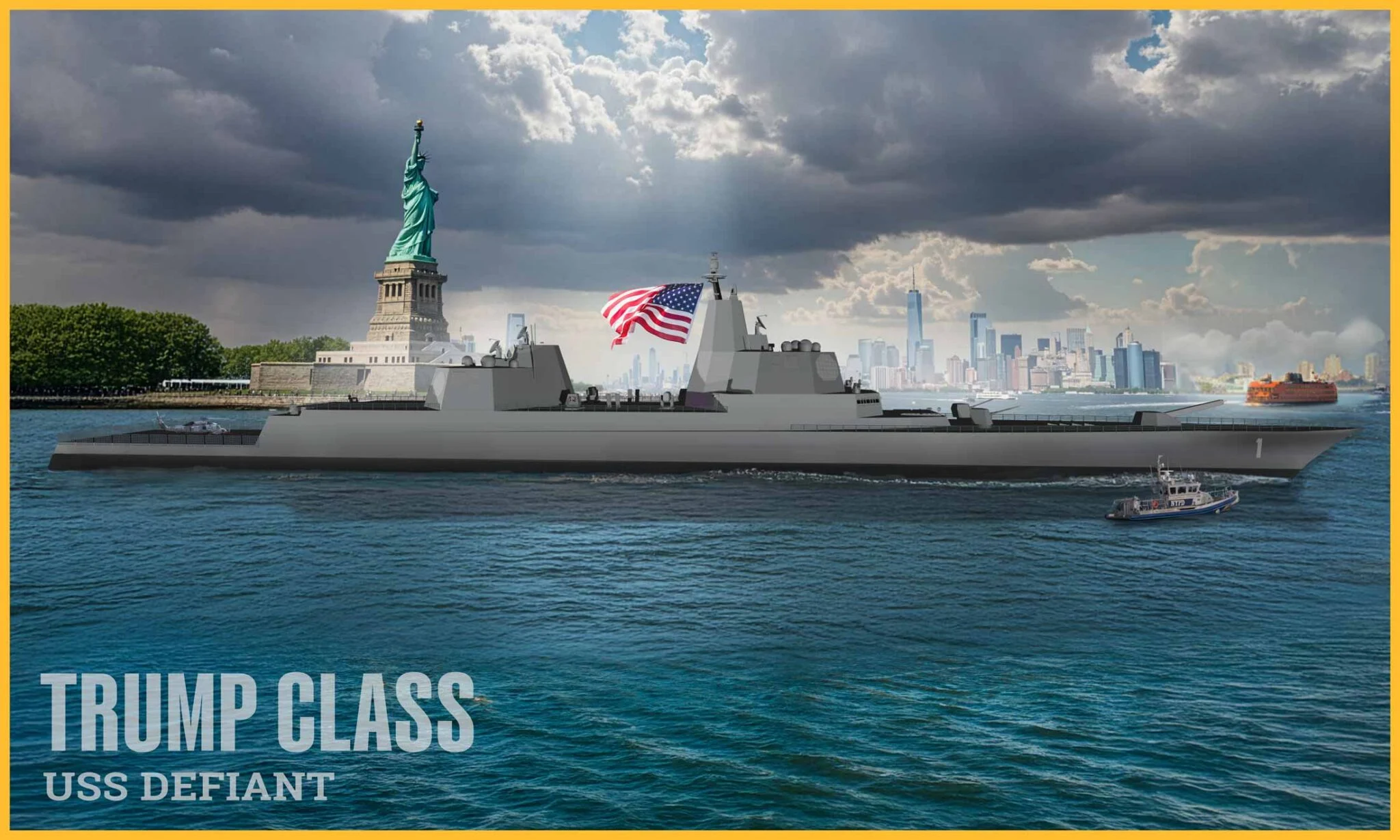 Democrats Mock Trump-Class Battleships, Demand Drone-First Military