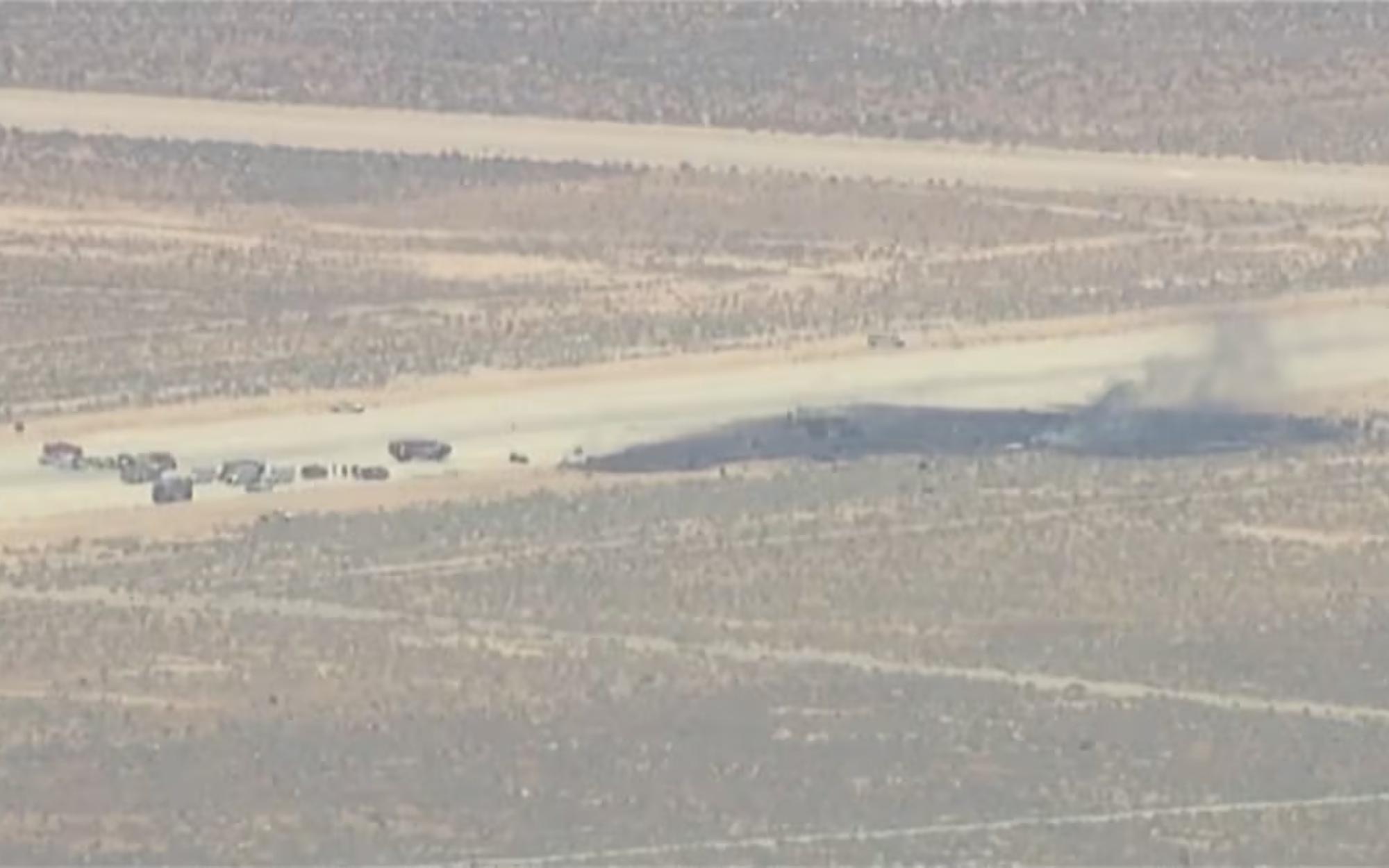 Eight Tragically Killed in Fiery B-52 Crash at Edwards Air Force Base