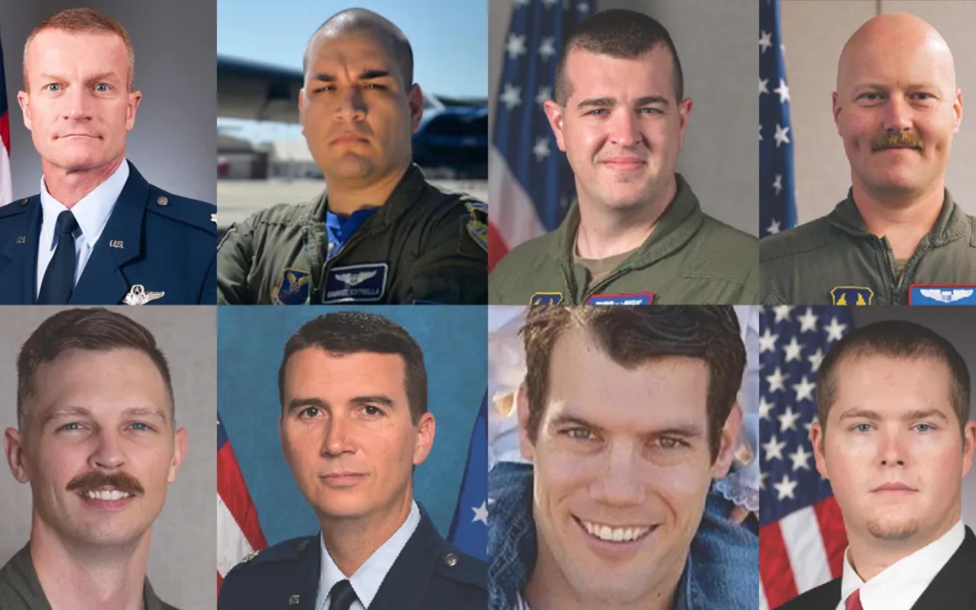 Air Force Identifies 8 Heroes Lost in Deadly B-52 Crash at Edwards Base