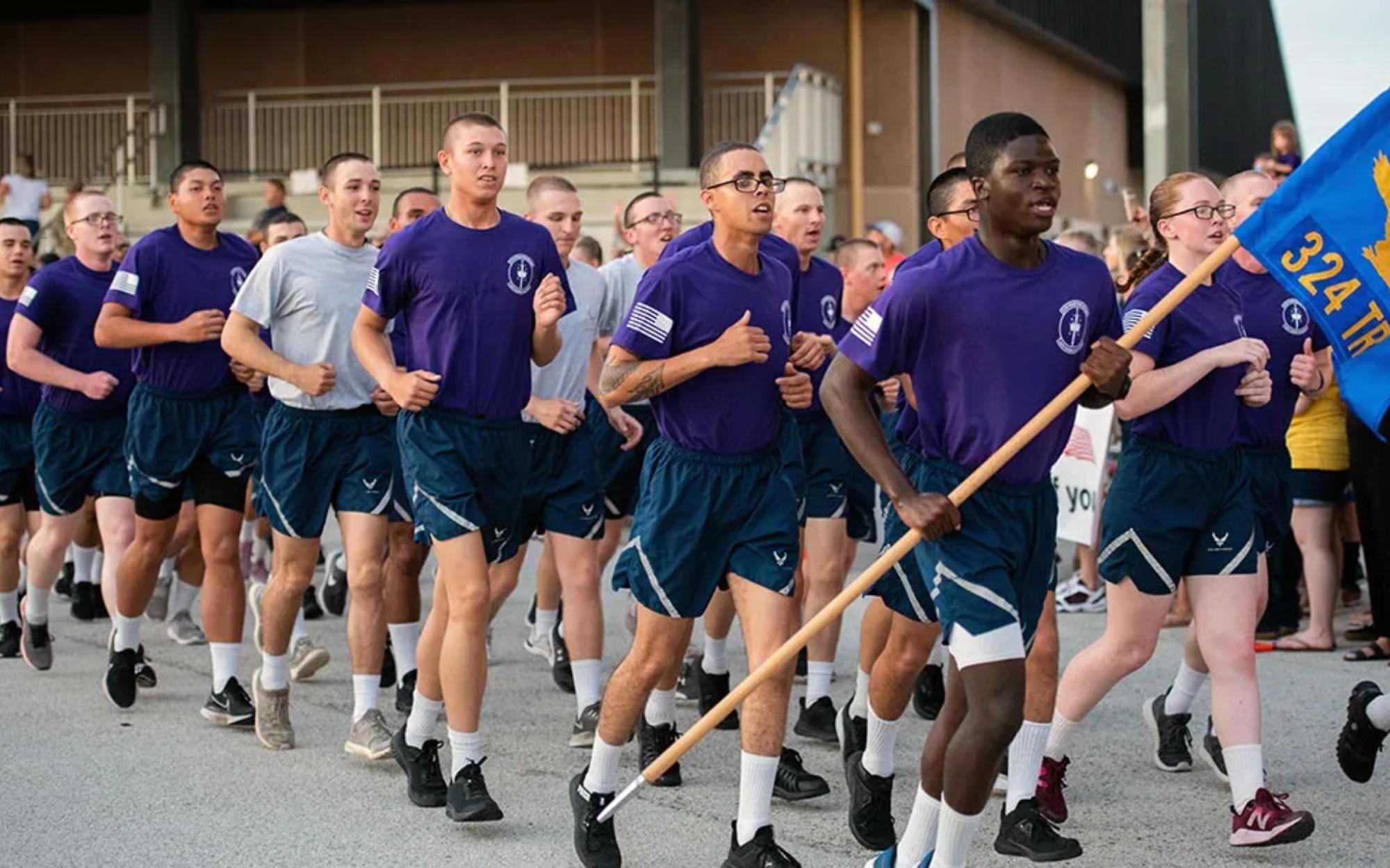Flu Outbreak Hits Air Force Boot Camp After Vaccine Mandate Lifted