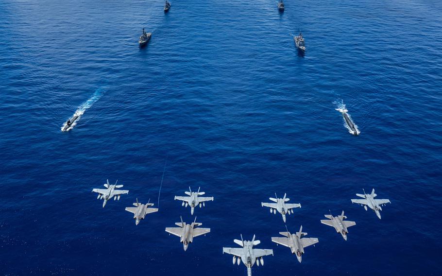 U.S. and Japan Flex Allied Naval Muscle in Early Start to Massive Valiant Shield Drill