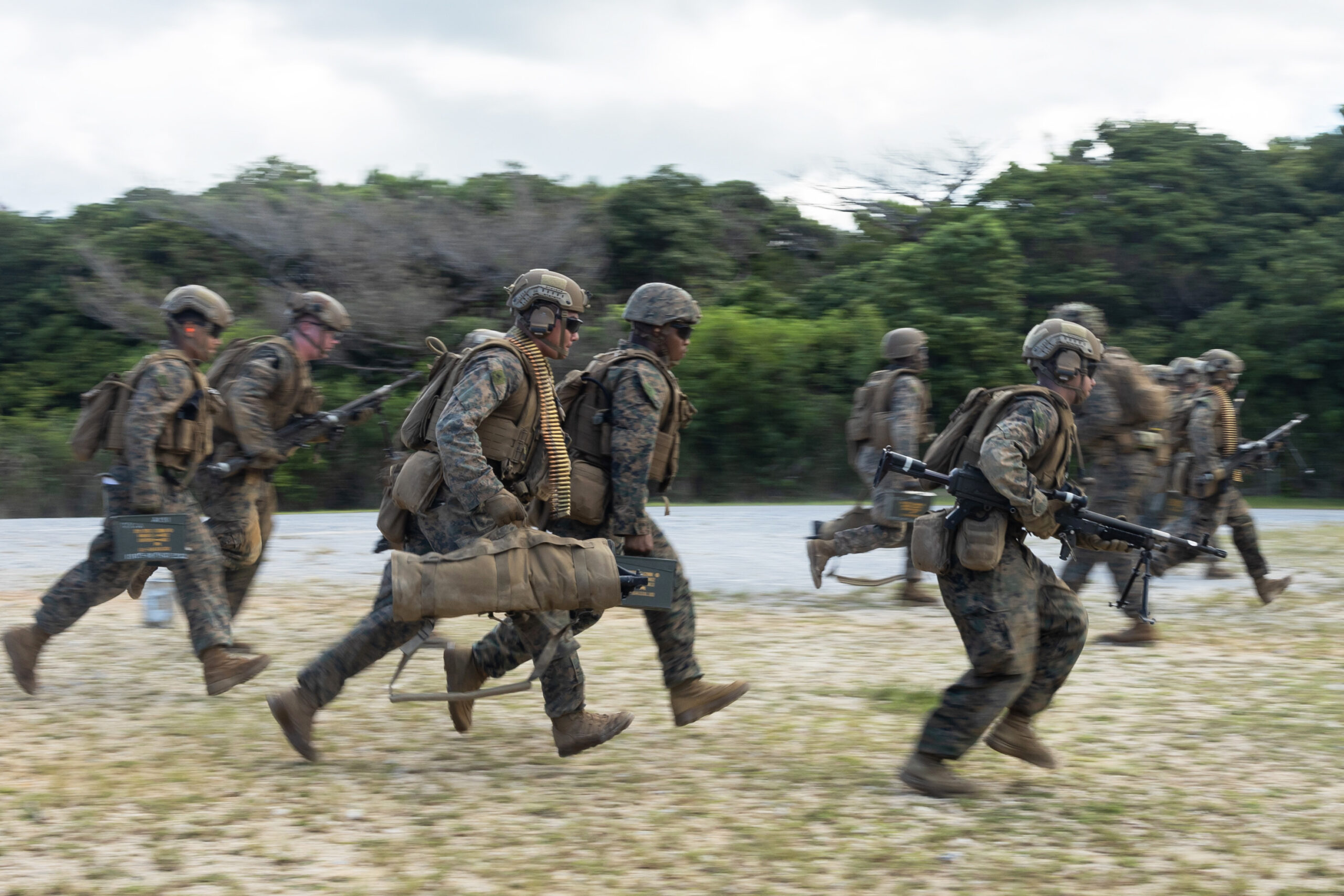 Marines and Japanese Forces Unleash Fierce Firepower in Island Warfare Drills