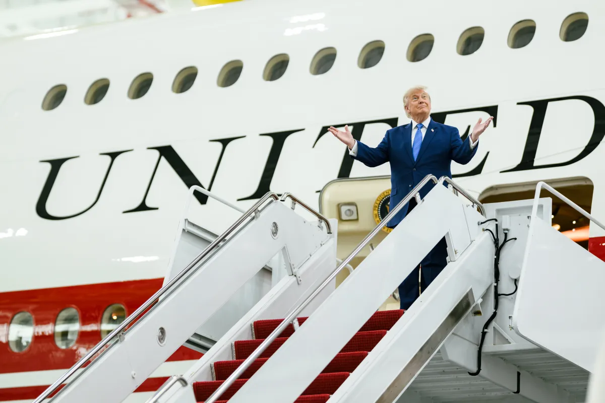 President Trump to Fly On Qatari-Donated Air Force One for the First Time [PHOTOS]
