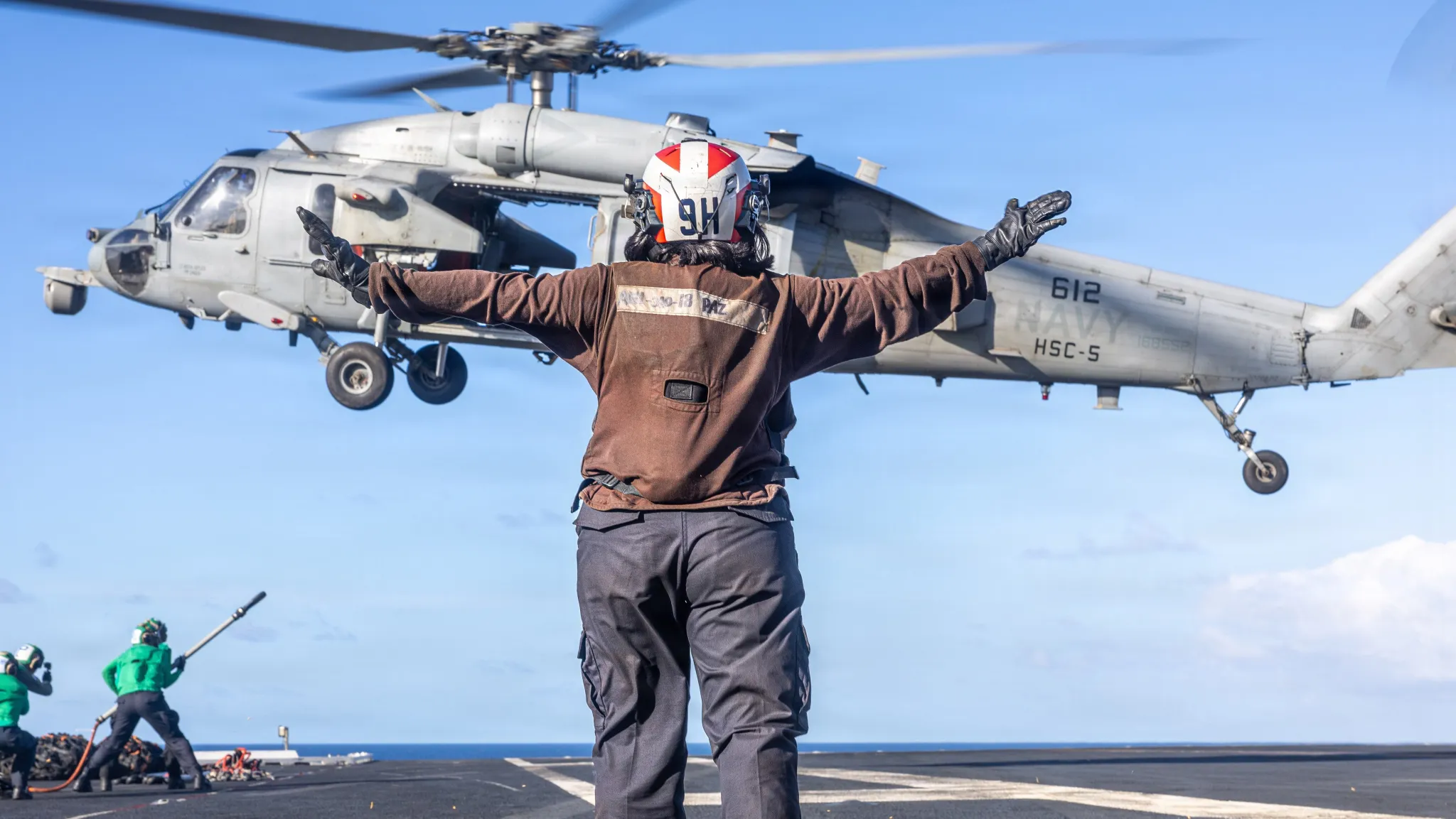 Navy Aviator Missing After Sea Hawk Goes Down in Arabian Sea Emergency Landing
