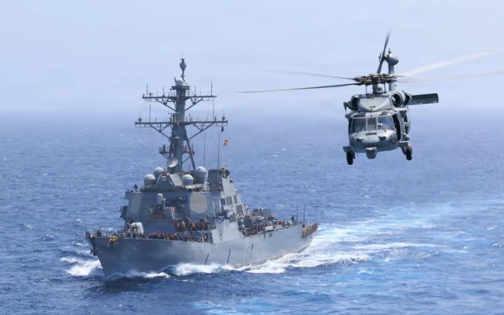 Navy Ends Search For Missing Sailor After Arabian Sea Helicopter Crash