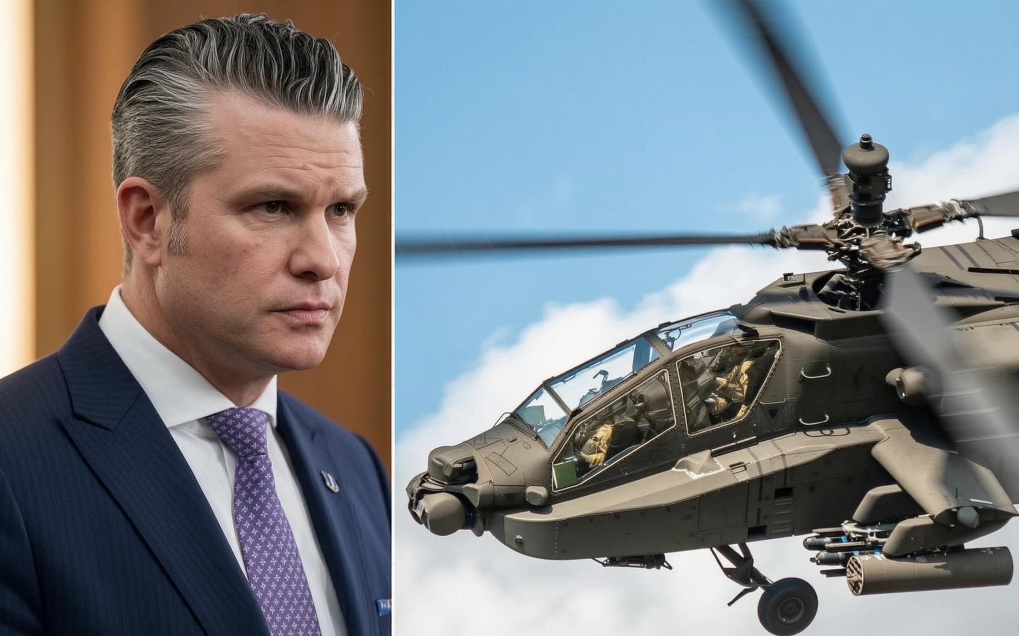 Hegseth Steps In, Suspensions Dropped for 8 Apache Pilots After July 4th Flyover Flap