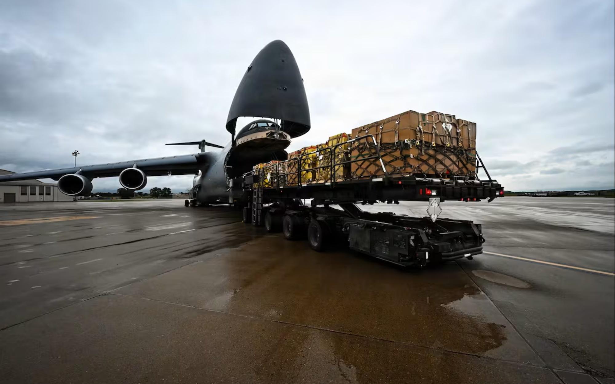 Air Force’s Massive Super Galaxy Hauls $5 Billion in Illegal Drugs for Destruction