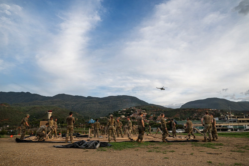Air Force ‘Devil Raiders’ Rush to Venezuela After Massive Earthquakes Kill Thousands