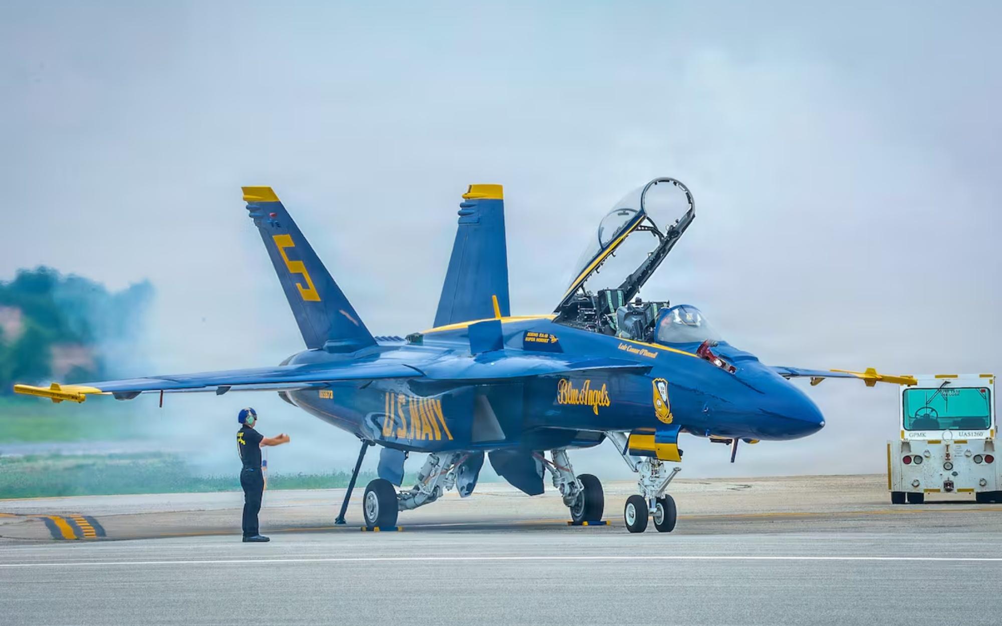 Blue Angels Cleared After Thrilling Low Flyover at Florida Beach