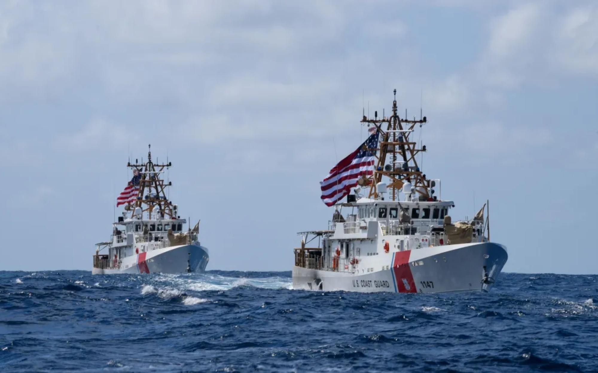 Coast Guard Redeploys Cutter Squadron from Middle East to Pacific to Counter China