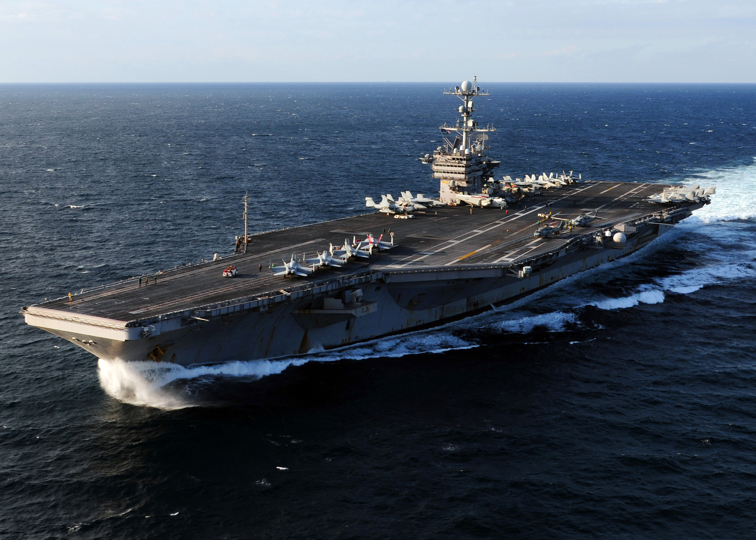 USS George Washington Enters South China Sea as China Philippines Tensions Boil Over