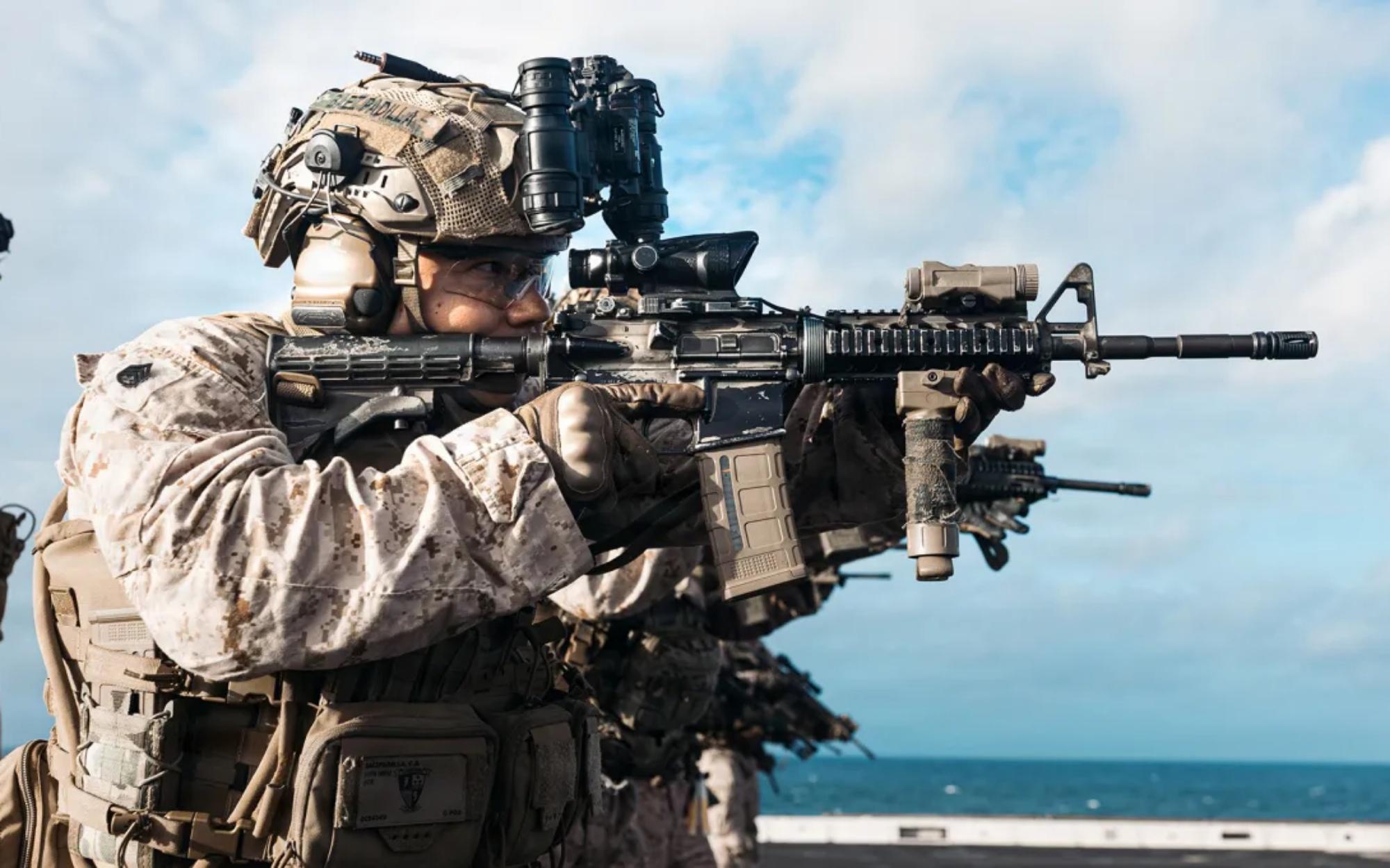 Marines Get New Anti Drone Round to Blast Small UAVs with M4 and M27 Rifles