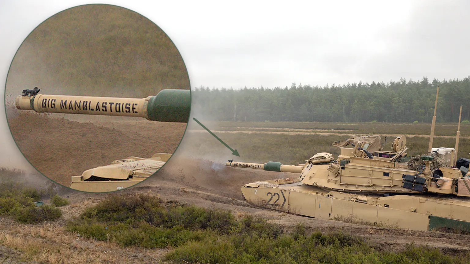 Army Legends Salute the Crew Behind the Abrams Named ‘Big Man Blastoise’