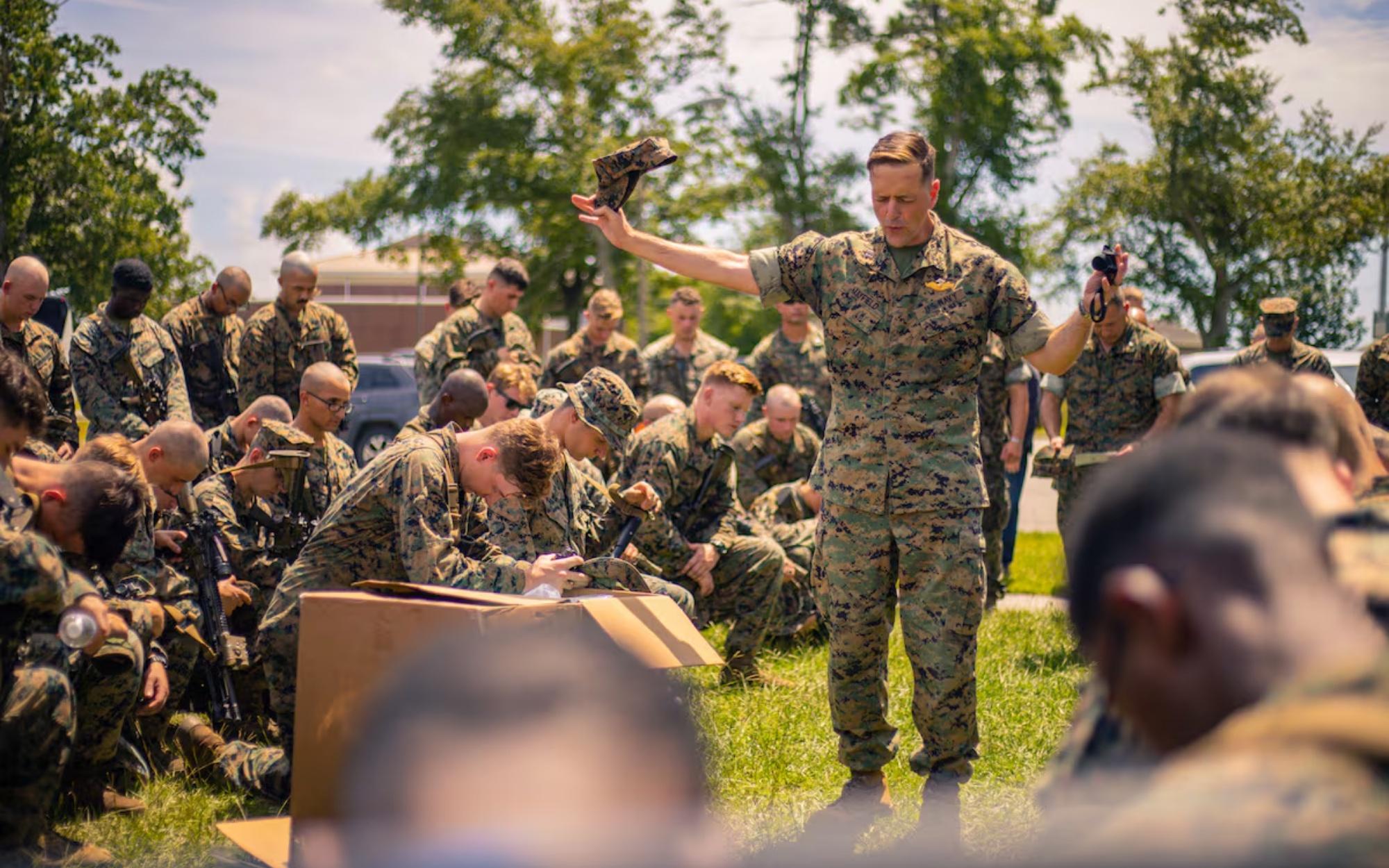 Marines Face Deadline as Service Cuts Religious Affiliation List to 30 Choices