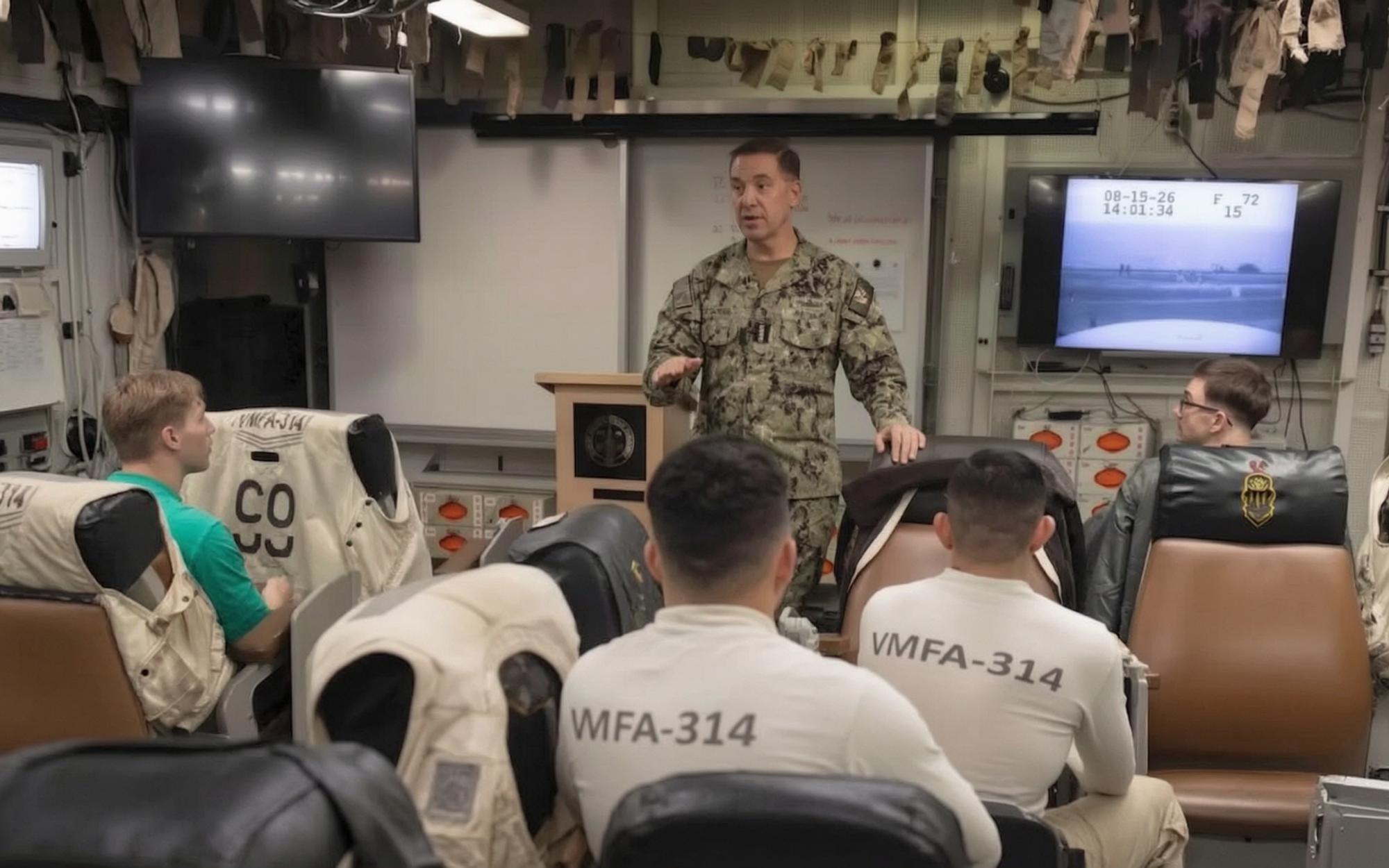 CENTCOM Chief Boards USS Abraham Lincoln as Quality of Life Concerns Intensify